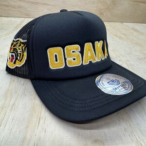 NEW Osaka Tigers Ebbets Field Flannels DNA Trucker Snapback OSFM Cap Hat